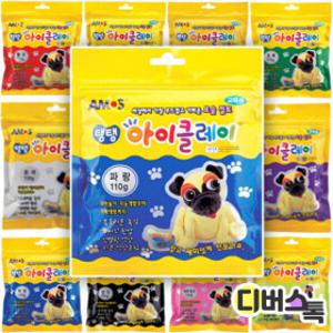 아모스 아이클레이 낱색 110g /12색상/ 탱탱아이클레이