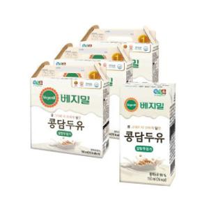 베지밀 무가당 콩담두유 190ml x 48팩