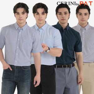 [TAG가79,600원][CERINI by PAT] 남성 워셔블 냉감 반팔 셔츠 1종 25m