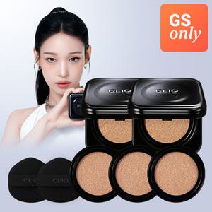 클리오  BEST 킬커버 파운웨어 쿠션 본품2+리필3+퍼프2매