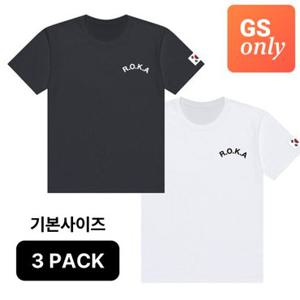 메이프 ROKA 기능성 반팔 군인 가족 로카티 단체티 3장세트