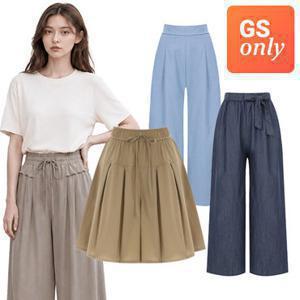 [GS단독가] 여름 와이드/플레어/큐롯 밴딩팬츠 균일가 4종_P6PT000C1