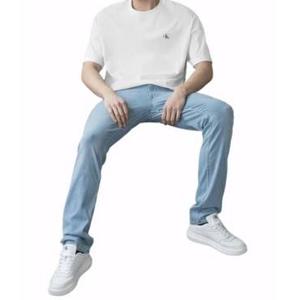 캘빈클라인 CALVIN KLEIN 남성 슬림핏 라이트블루 37.5 기능성 청바지 4RAB729