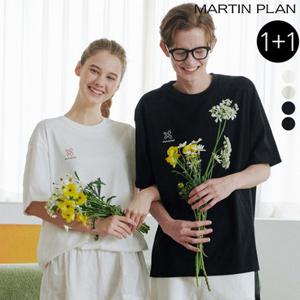[1 + 1] TAG가 83,000원 마틴플랜 SUPIMA 수피마 로고 티셔츠 4 Color