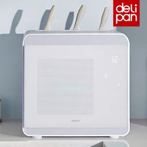 델리팬 올스텐 2단 식기건조기 열풍 UV 자외선 소독기 칼 도마 젖병 살균 DEL-DS30