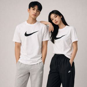 나이키 NSW 아이콘 스우시 반팔티 DC5094-100