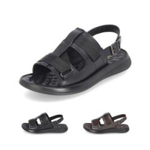 엘칸토 마쯔 남성 소가죽 웨빙 포인트 샌들 2.5cm LCMW03M326