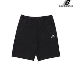 뉴발란스 NBNVB21233-BK 싱글메쉬 5부 반바지 남녀공용 숏 팬츠