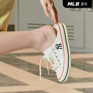 [택가65,000원][MLB공식] 공용 플레이볼 오리진 뮬 NY (Off White) 3AMUUA11N-50WHS