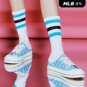 [택가79,000원][MLB공식] 공용 플레이볼 뮬 모노그램 (L.Bl) 3AMUM212N-50BLL