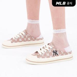 [택가79,000원][MLB공식] 공용 플레이볼 뮬 모노그램 (D.Be) 3AMUM212N-50BGD
