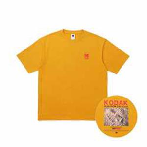 [코닥어패럴] 아폴로11 그래픽 소로나 반팔티셔츠 YELLOW