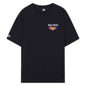 [NBA]NYK 다이나믹 스몰 로고 반팔 티셔츠(N242TS021P)