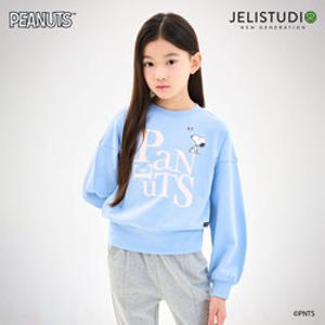 [젤리스튜디오] [피너츠]스누피 빅레터링하트티셔츠