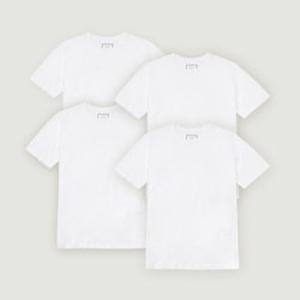 공용 4PACK 베이직 크루넥 반팔 티셔츠_001(10520-298-456-05)