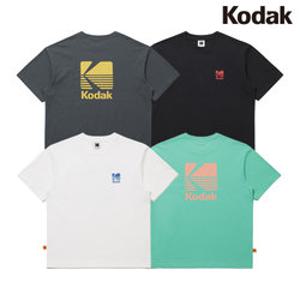 [코닥어패럴] 빅로고 코튼 반팔 티셔츠 (4 COLOR)
