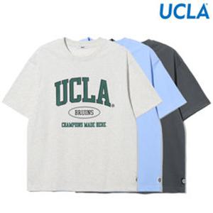 [백화점][유씨엘에이]남여공용 루즈핏 UCLA 빅로고 반팔 티셔츠