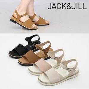 잭앤질 4cm 국내산 스트랩 샌들(JB8321)