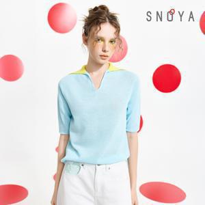 [SNOYA]스노야 26SS 린넨블렌디드 브리즈 세일러 홀가먼트 풀오버