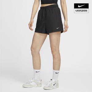 [나이키] 스포츠웨어 클래식 우븐 여성 미드라이즈 쇼츠 FV7558-010