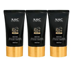 AHC [대용량]마스터즈 아쿠아 리치 선크림 60ml 3개