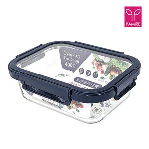 파미레 오븐클리어락 직사각 1500ml / 유리밀폐용기