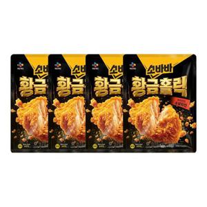 [CJ] 고메 소바바 순살치킨 황홀순살 375g x4개