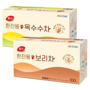 동서 한잔용보리차100T+한잔용옥수수차100T
