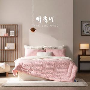 [퀸] 프리미엄 올인원 통워싱 피그먼트 순면100% 박술녀 침구풀세트(초연2)
