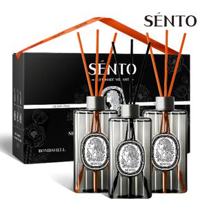 센토 인텐스 프리미엄 대용량 디퓨저 선물세트 밤쉘 550ml 3개