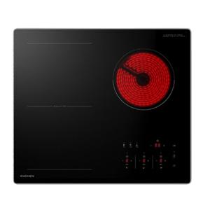 [쿠첸] 3구 하이브리드 전기레인지 CIR-C3F3120DSBE-자가설치