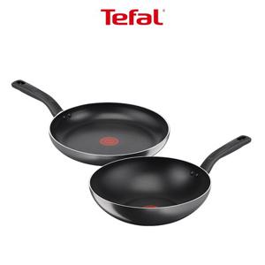 [테팔] 티타늄 쿡이지 프라이팬 2종세트 (팬28cm+볶음팬28cm)