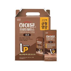 하이뮨 프로틴 밸런스 음료 초코 (190mlx16팩) 1박스