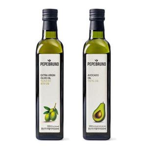 [페페브루노]엑스트라버진 올리브 오일 250ml x1병 +아보카도 오일 250ml x1병