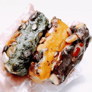 [도깨비떡방] 수제 영양찰떡 1.5kg(쑥+찰흑미+단호박) x 1세트 (1.5kg)
