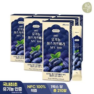 올바른 유기농 하스카프베리 NFC 100 14포 6박스 (총84포)