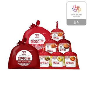 종가 행복이온 포기김치 10kg(중부식/전라도)+별미김치 6종 골라담기