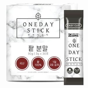 [조은약초] 팥 분말  스틱 30포 x 3g x 1박스구성 (총 90g)