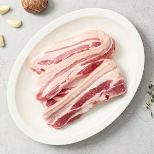 [숨비포크]제주 한돈흑돼지 오겹살 500g + 500g (구이용)