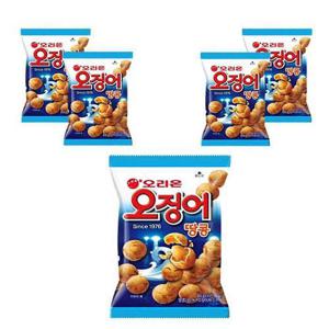 [오리온]무료배송 오리온 오징어땅콩과자 80g 5개 (35235590)