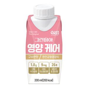 [정식품]그린비아 영양케어 구수한맛 완전균형영양식 200mlx36팩