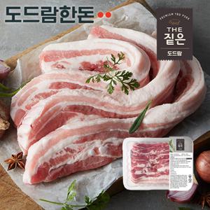 [도드람한돈] 0.3% YBD 더짙은 삼겹살 구이용 400g+더짙은 목심 구이용 400g(총 800g)