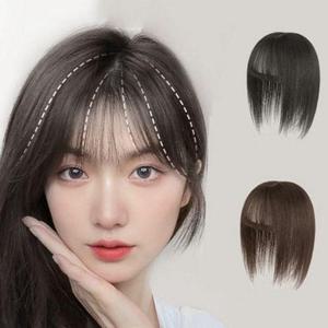 가발 커버 인모 부분 앞머리 정수리 여성 내츄럴 WFNCPIS