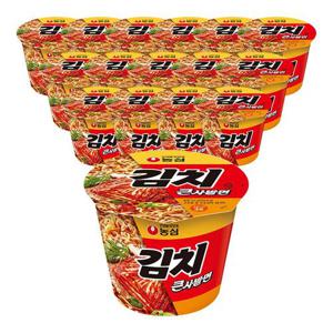 농심 김치 큰사발 112g X 16개