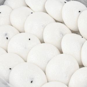 [푸르젠 잔기지떡] 당일생산발송 HACCP 팥앙금 잔기지떡 50개입 (총 1.5kg)
