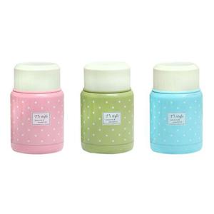 보온도시락통 스텐 보온보냉 죽통 1P 접이식 숟가락 도시락 푸드자 보온국통 HWC1EAF6