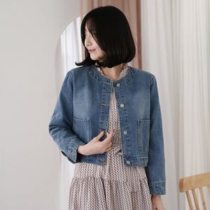 [웬디즈갤러리]로이 노카라 데님 자켓 MJK103