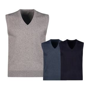 보스케 남성 겨울 골프웨어 골프 브이넥 울 니트 조끼 L3671