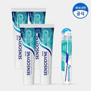 센소다인 엑스트라 딥클린 치약 120g x4개+딥클린 칫솔 1개