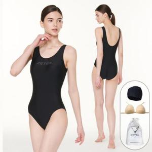 [제테스]제테스 여성 U백 원피스 실내수영복 L_4A9018